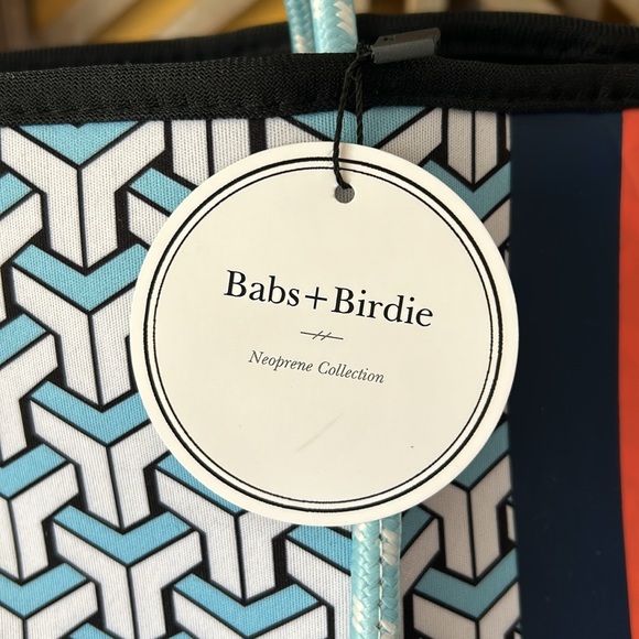 Babe + Birdie Neoprene tote bag. Never used. - Picture 2 of 5